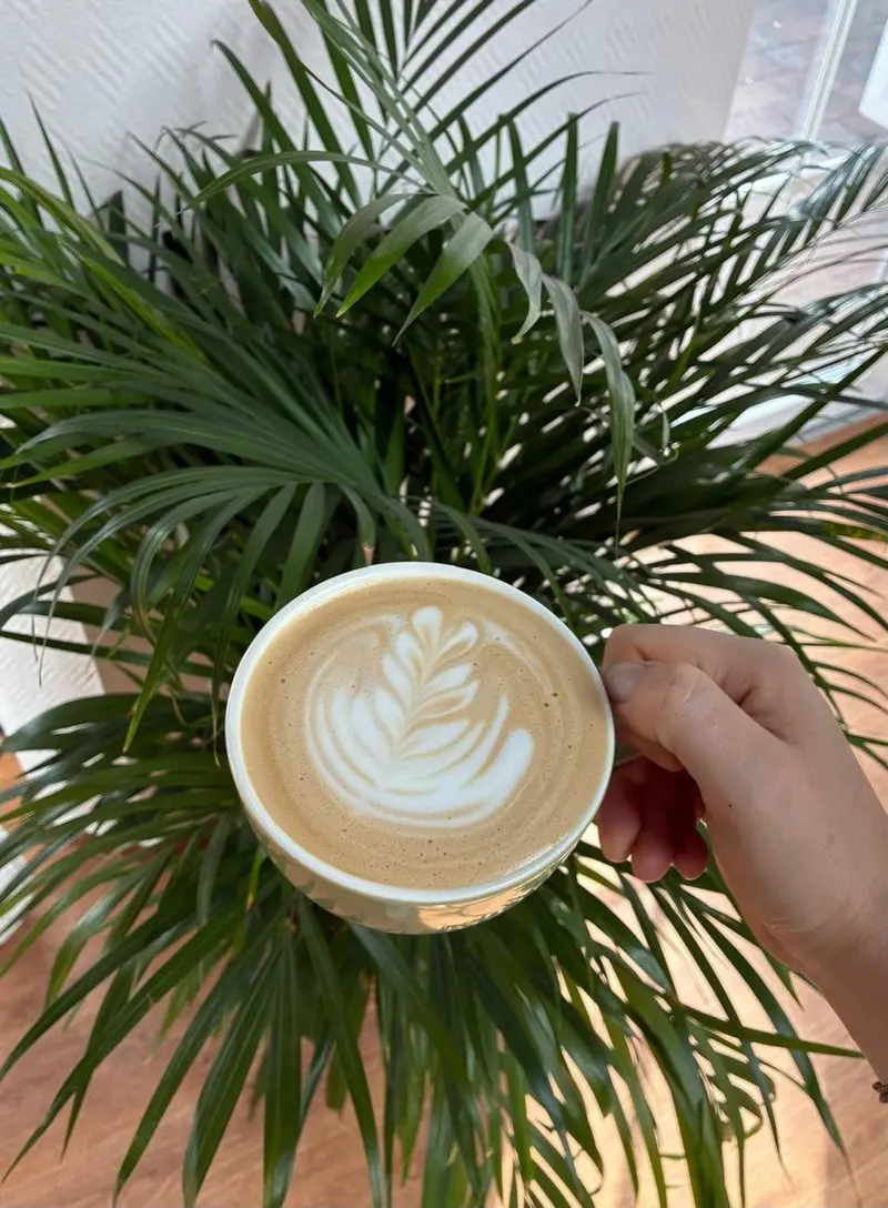 Frisch zubereiteter Kaffee in der Tasse